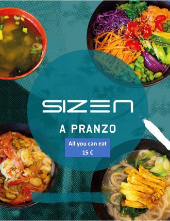 Menu pranzo ayce 15€